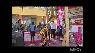 Giraffe fancy dress 