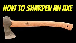 How To Sharpen An Axe (Professional Homeowner) #shorts