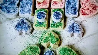 Colorful cranch💙💚❤️|Appreciate my work with like & Subscribe |ASMR|Satisfying|Relaxing