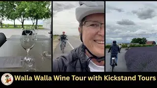 Walla Walla Wine Tour with Kickstand Tours (eBikes)
