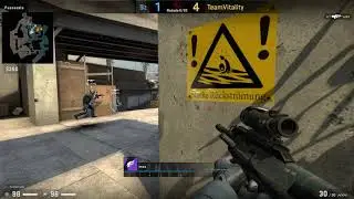 CS:GO POV Demo 9z max (27/16) vs Vitality (de_overpass)