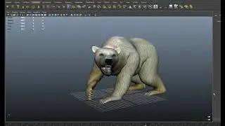 3D Bear Animation | Maya