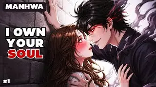 Your Soul is Mine. The Demon won't let me go | Animated Manhwa