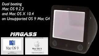 How to install Mac OS 9.2.2 on Unsupported Mac G4 and dual booting with OS X 10.4 (ITA - ENG)