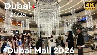 🇦🇪 The New Dubai Mall [4K] Full Walking Tour 2026 | Modern Luxury Mall Experience in 2026.