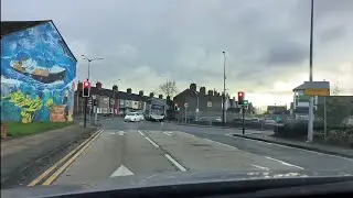 BEHIND THE WHEEL AROUND GRIMSBY #driving#vlog#uk#lincolnshire#