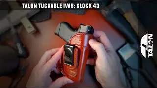 Talon Holsters: Leather IWB Tuckable - GLOCK 43