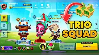 Zooba Trio Squad Buck Faye Phil Level 20 Maxed Gameplay