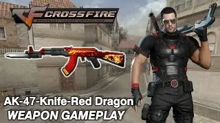 Crossfire Philippines 3.0 - AK-47 Knife-Red Dragon