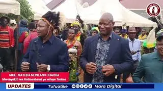 MATERA NEWLAND AWASHA MOTO AJIPANGA KUFANYA KAZI KUBWA HALMASHAURI YA WILAYA TARIME, AAHIDI KUUNGANA