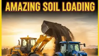Amazing soil loading in tractor | #motarline 