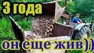 Мой самодельный погрузчик 3года спустя!Homemade loader 3 years!