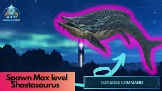Tamed Shastasaurus Spawn Command | Ark Survival Ascended
