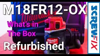 Milwaukee M18FR12 OX Refurbished Router Unboxing Subs