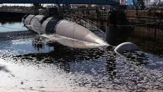 Norfolk Naval Shipyard Undocks USS Pasadena (SSN 752)