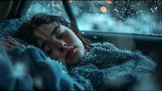 Late Night Rain Drive with City Lights | Immersive In-Car ASMR for Sleep and Anxiety Relief
