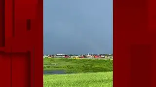Plane flips at Orlando Executive Airport during severe weather