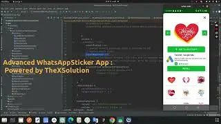 Project Advanced WhatsApp Stickers App in Android Studio