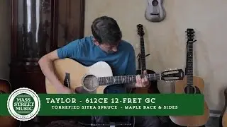Taylor - 612Ce 12-Fret Grand Concert