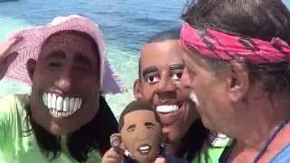 OBAMA in the PHILIPPINES THE OBAMA FAMILY GOES ISLAND HOPPING a RABBI JEW BARKER PRODUCTION