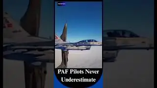 PAF Pilots Never Underestimate #PAF #PakistanAirForce #FighterJets #AirPower #youtubeshorts #shorts