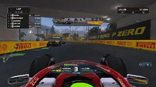F1 22 Safety car crash