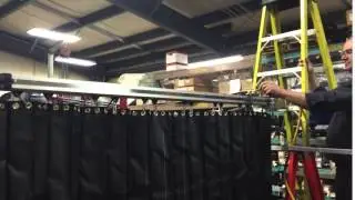 Pneumatic Weld Curtain