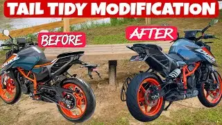 Ktm duke 390 gen3 tail tiby modification 