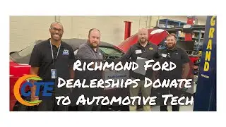 Richmond Ford Dealerships Donate to Auto Tech
