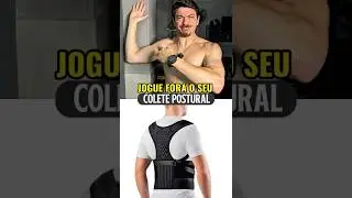 VOC&Ecirc; USA COLETE POSTURAL? SE LIVRE DELE AGORA COM ESSES 2 EXERC&Iacute;CIOS              #vidasemdor #dicas