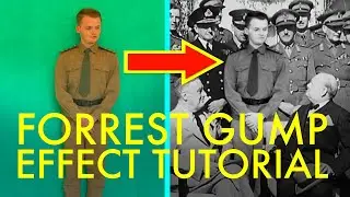 Forrest Gump Effect Tutorial (add yourself to historical footage)