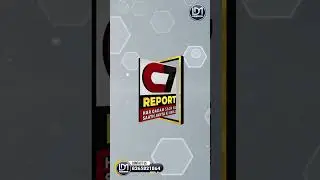 3D Rotating Logo Animation | C7 REPORT 3D Animation | Green Screen & Transparent Background.
