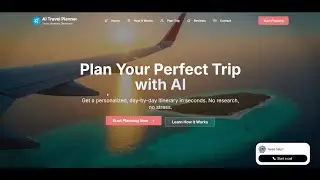 Internship Journey | AI Travel Planner Capstone Project | AI + Automation
