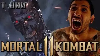 MK11 - TERMINATOR T-800 GAMEPLAY!