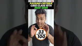 PASSING CRITERIA CBSE CLASS 10TH 2024-2025 #vedantu9class #vedantu