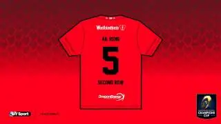 Scarlets team v Ulster Rd 3 ERCC