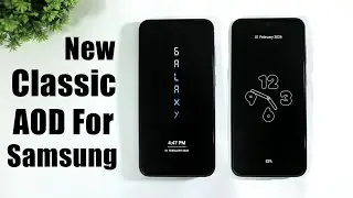 Install NEW CLASSIC AOD On Any Samsung ONE UI 8 | Enable This New AOD Clocks On Your Samsung Device