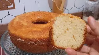 Bolo de trigo amanteigado dos anos 80 / receita da vovó 