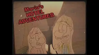 Отель Марио, но это малобюджетный мультфильм конца 1950-х годов.