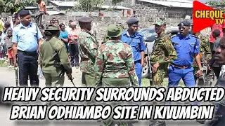 Heavy Security Deployed in Kivumbini Nakuru as Court Visits Alleged Brian Odhiambo Abduction Site