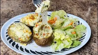 Un Bon repas Express, &Eacute;conomique et D&eacute;licieux : Pommes de terres Farcies 🤤⏱️