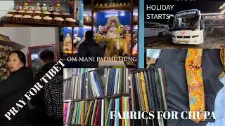 CHUPA AND PANGDEN COLLECTION | PRAY FOR TIBET 🙏 | PUNJAB BASTI | TIBETAN VLOGGER | @tsengo vlogs 👍