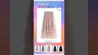 Irregular Mesh High-Waisted Long Skirt