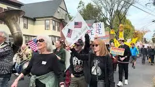 &lsquo;No Kings&rsquo; march steps off on Maiden Lane in Kingston
