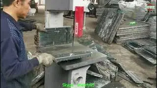 Radiator Cutting Vertical Radiator Band Saw Machine  |Radiator Recycling Machine|BSGH EQUIPMENT