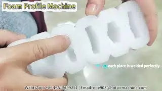 Foam Profile Machine for PE Tubes Welding