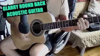 Acoustic Guitar Review - Glarry GT101 Spruce Top Round Back Acoustic Guitar Burlywood