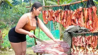 How to prepare smoked pork to make it expensive on the market. Đặng Thủy