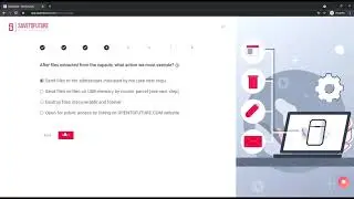 Sending to yourself, to the future, a confidential file with SaveToFuture.com service