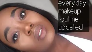 My everyday nude makeup-with Fancy Sapphire cosmetics